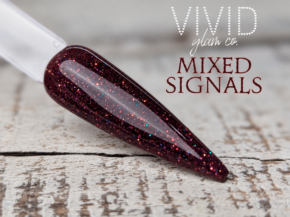 Mixed Signals - Glitter Dip Powder