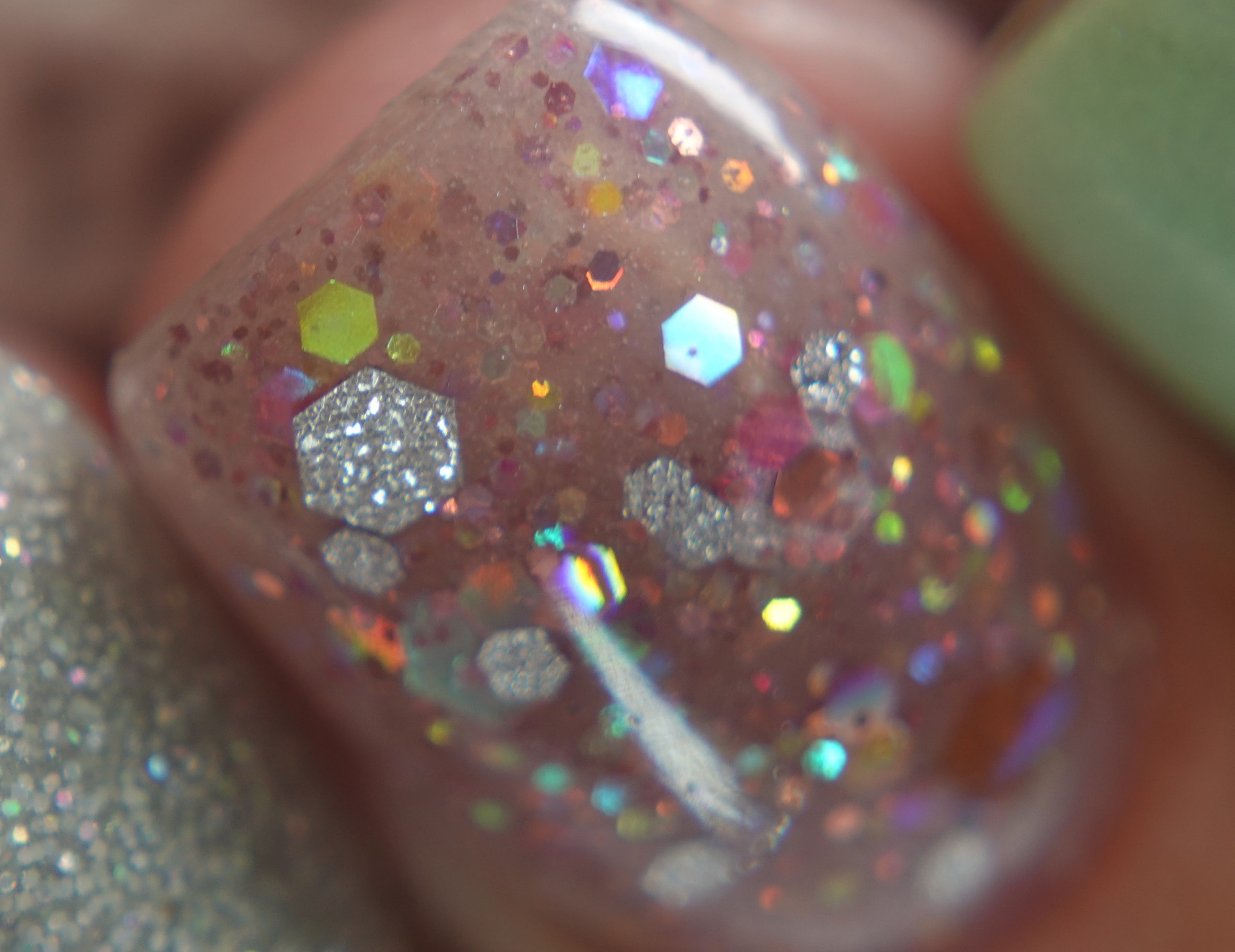 Peacefully Planted - Glitter Dip Powder