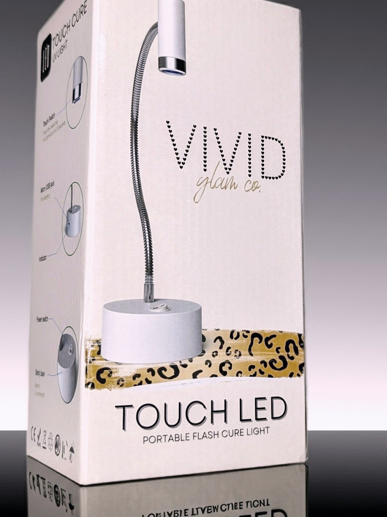 Touch LED - UV Flash Cure Light – VIVID GLAM CO.