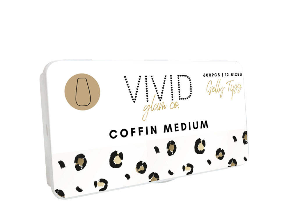 Coffin Medium Gelly Tips