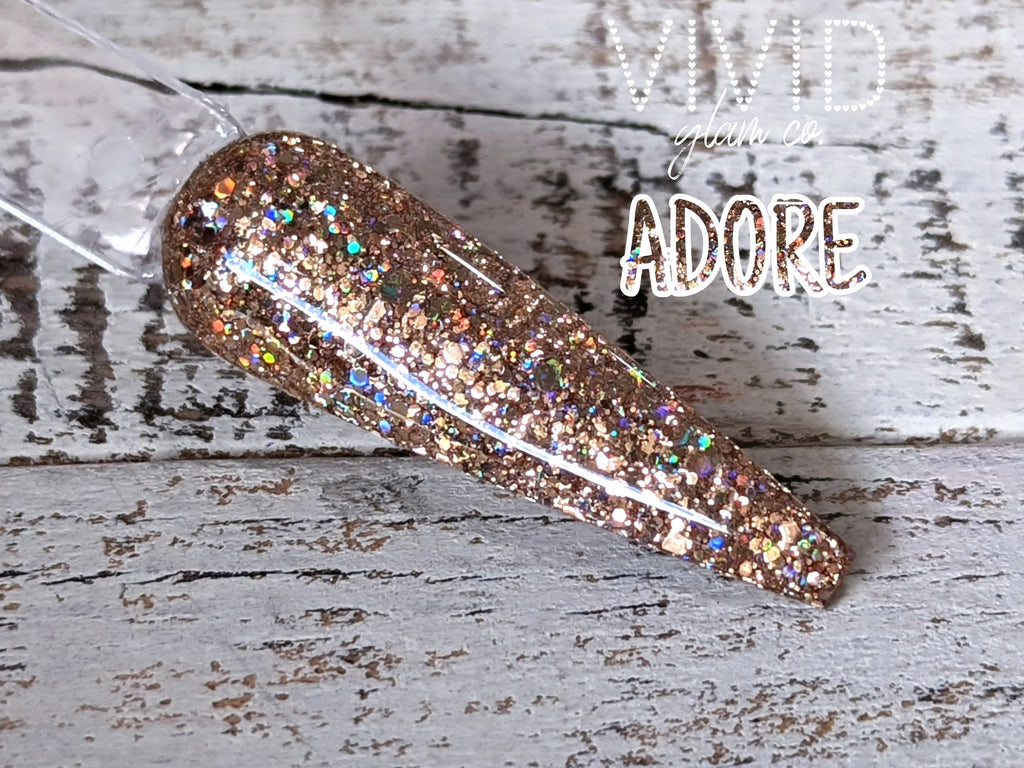 Adore Nail Dipping Dip Powder Vivid Glam Co