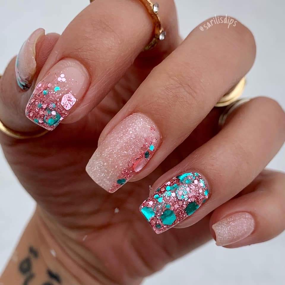 Champagne Party - Glitter Dip Powder