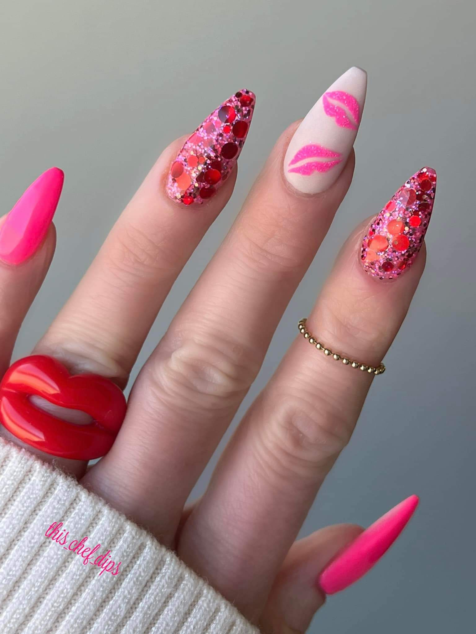 Kiss & Tell - Glitter Dip Powder | Clearance