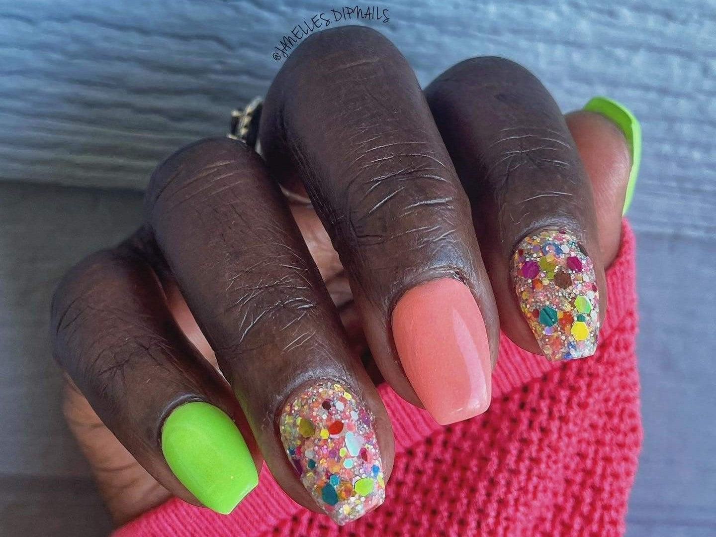 Totally Rad - Shimmer Dip Powder