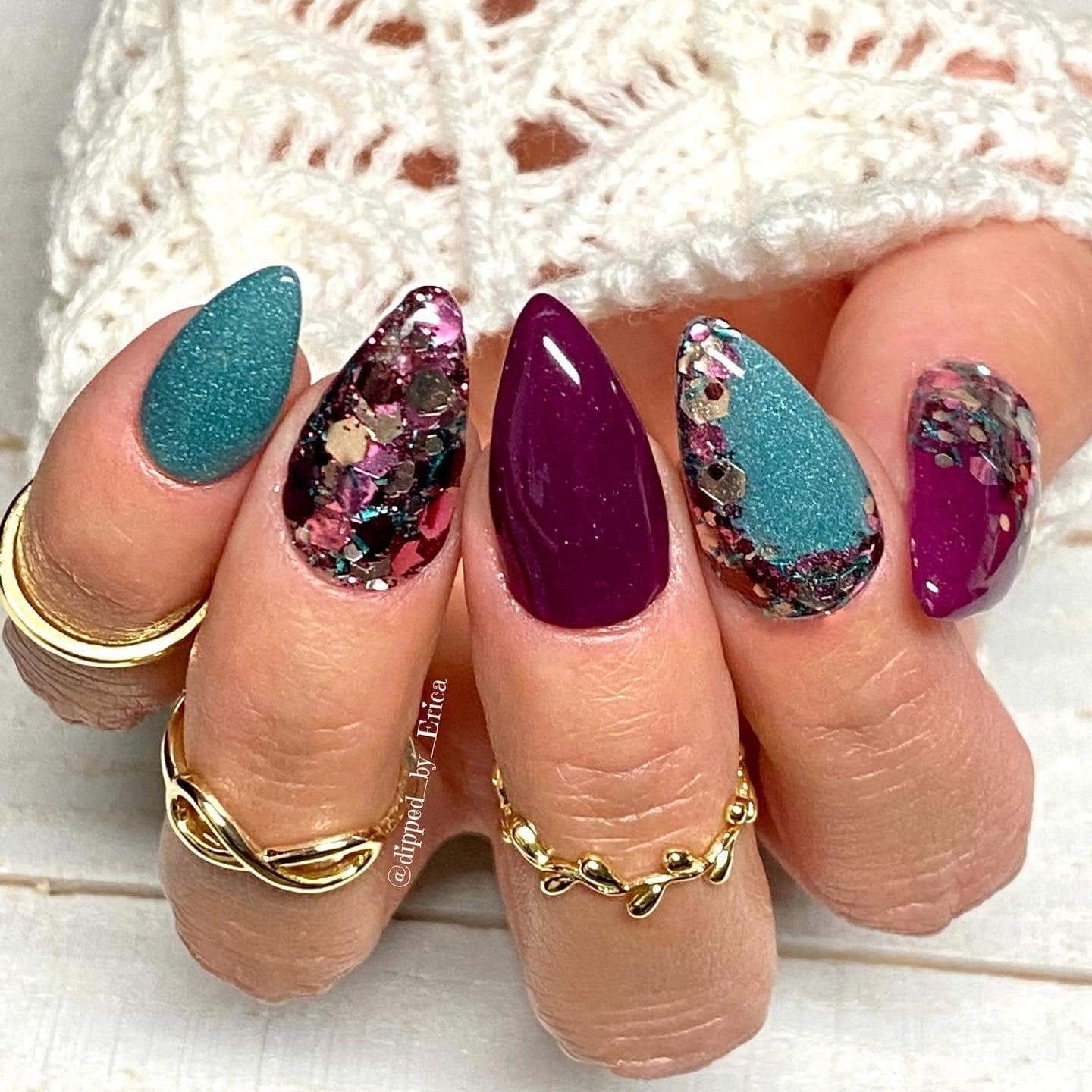 Visions of Sugar Plums - Glitter Dip Powder