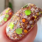 Pumpkin Spice - Glitter Dip Powder