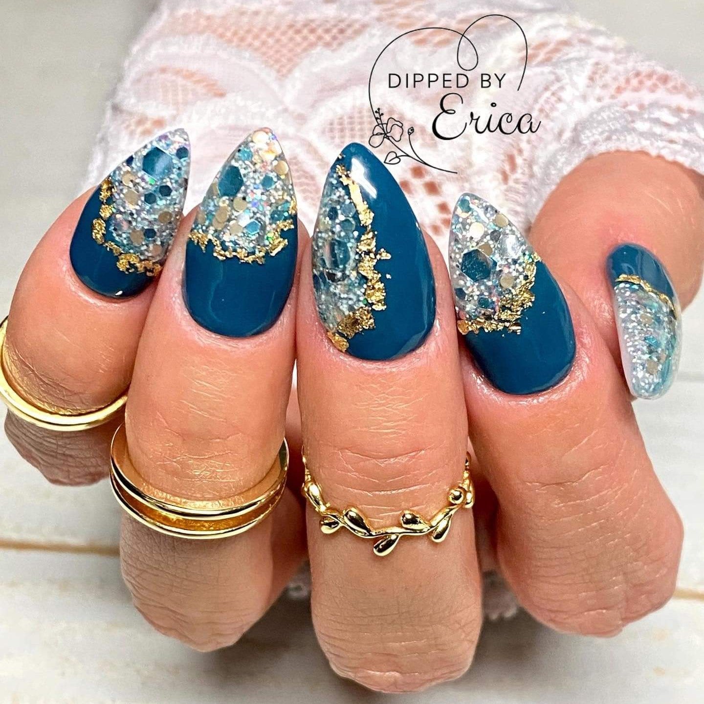 Coastin' - Glitter Dip Powder