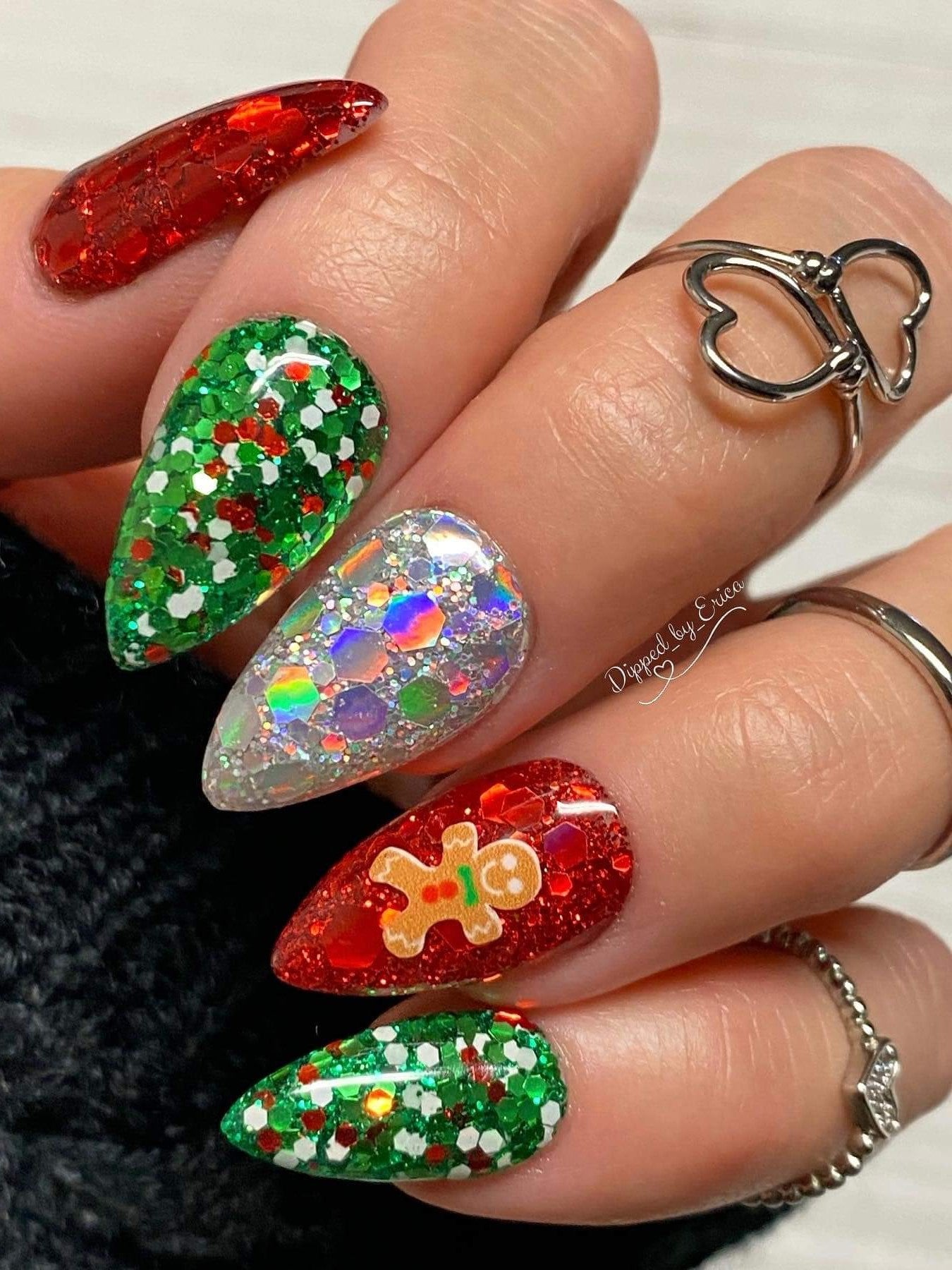 I Like Them Real Thick & Sprucy - Glitter Dip Powder