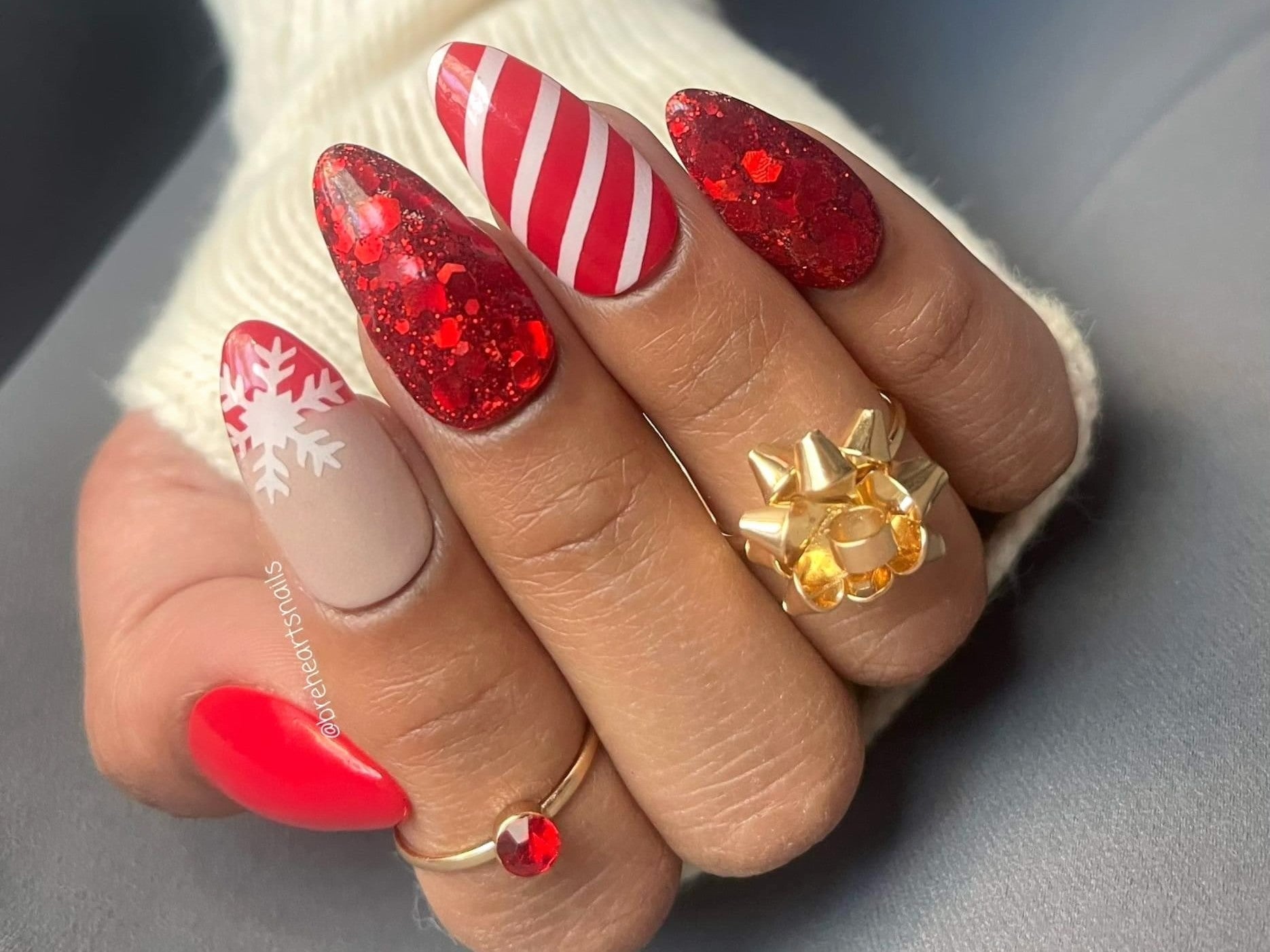 Naughty List - Glitter Dip Powder
