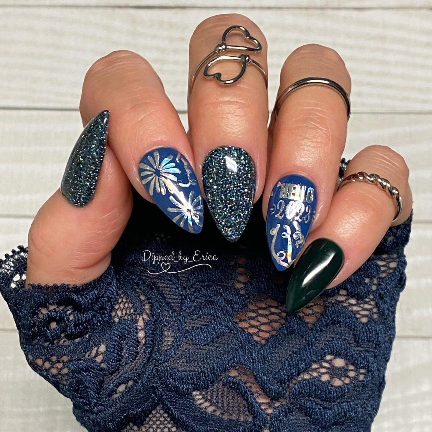 Silent Night - Glitter Dip Powder