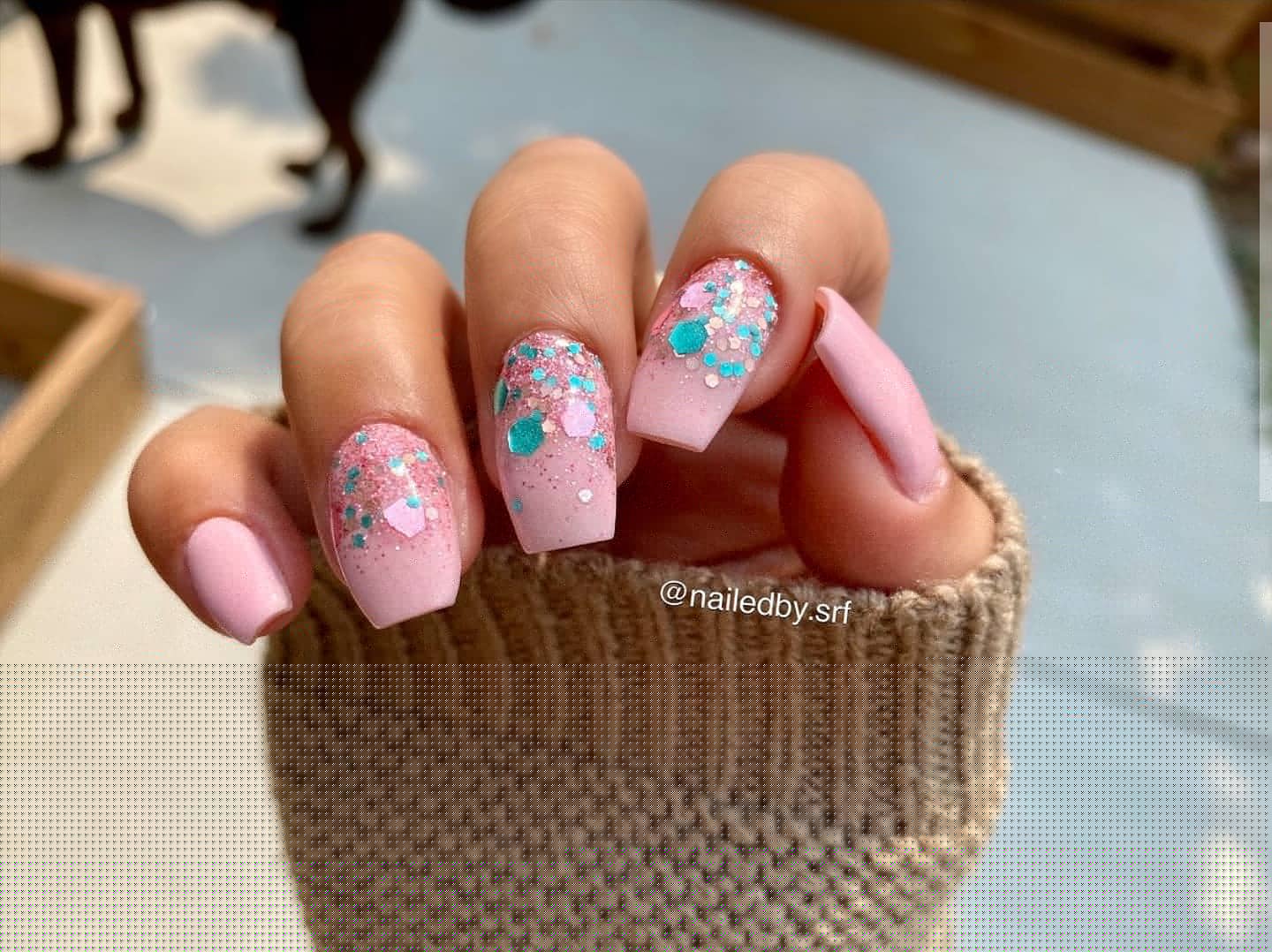 Champagne Party - Glitter Dip Powder