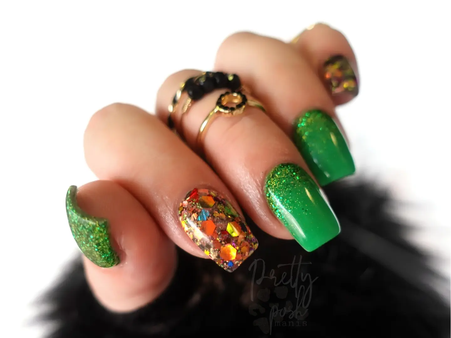 Edgy Ring Set (8pc)
