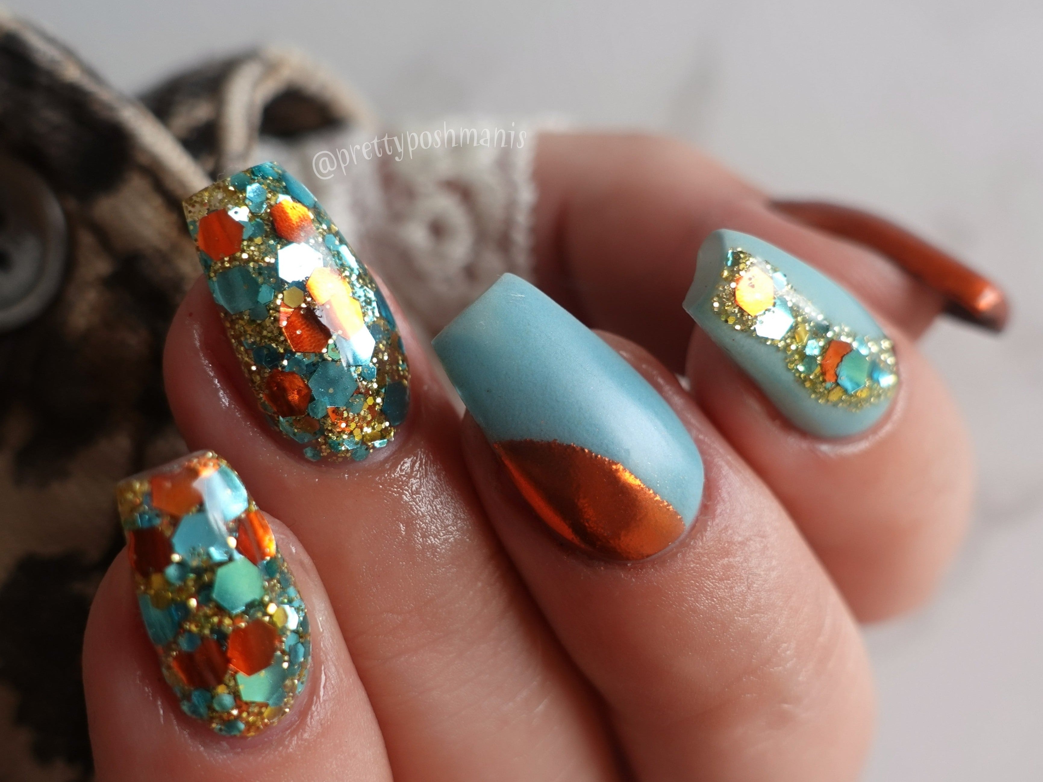Corn Maze - Glitter Dip Powder