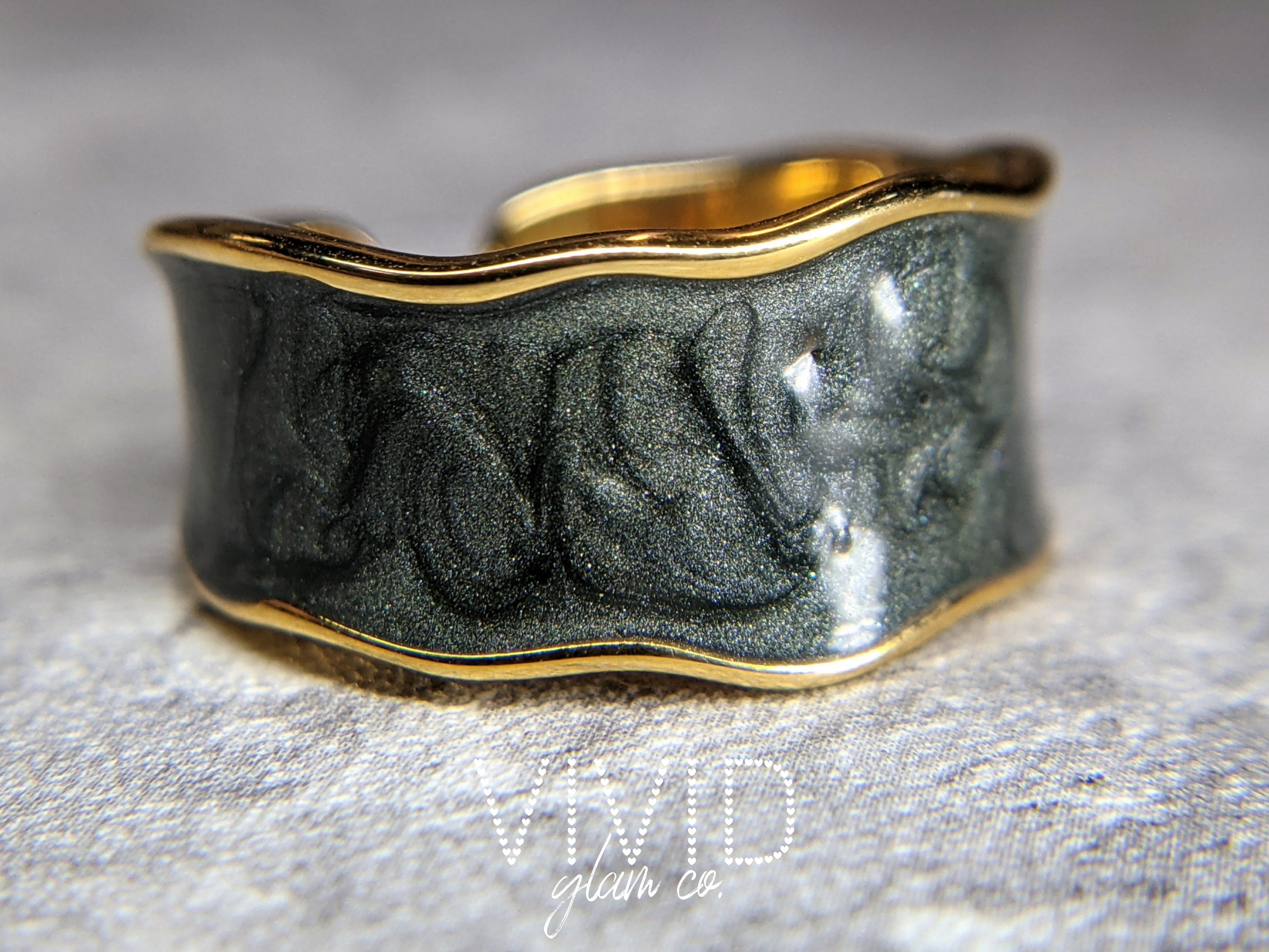 Retro Glaze Ring