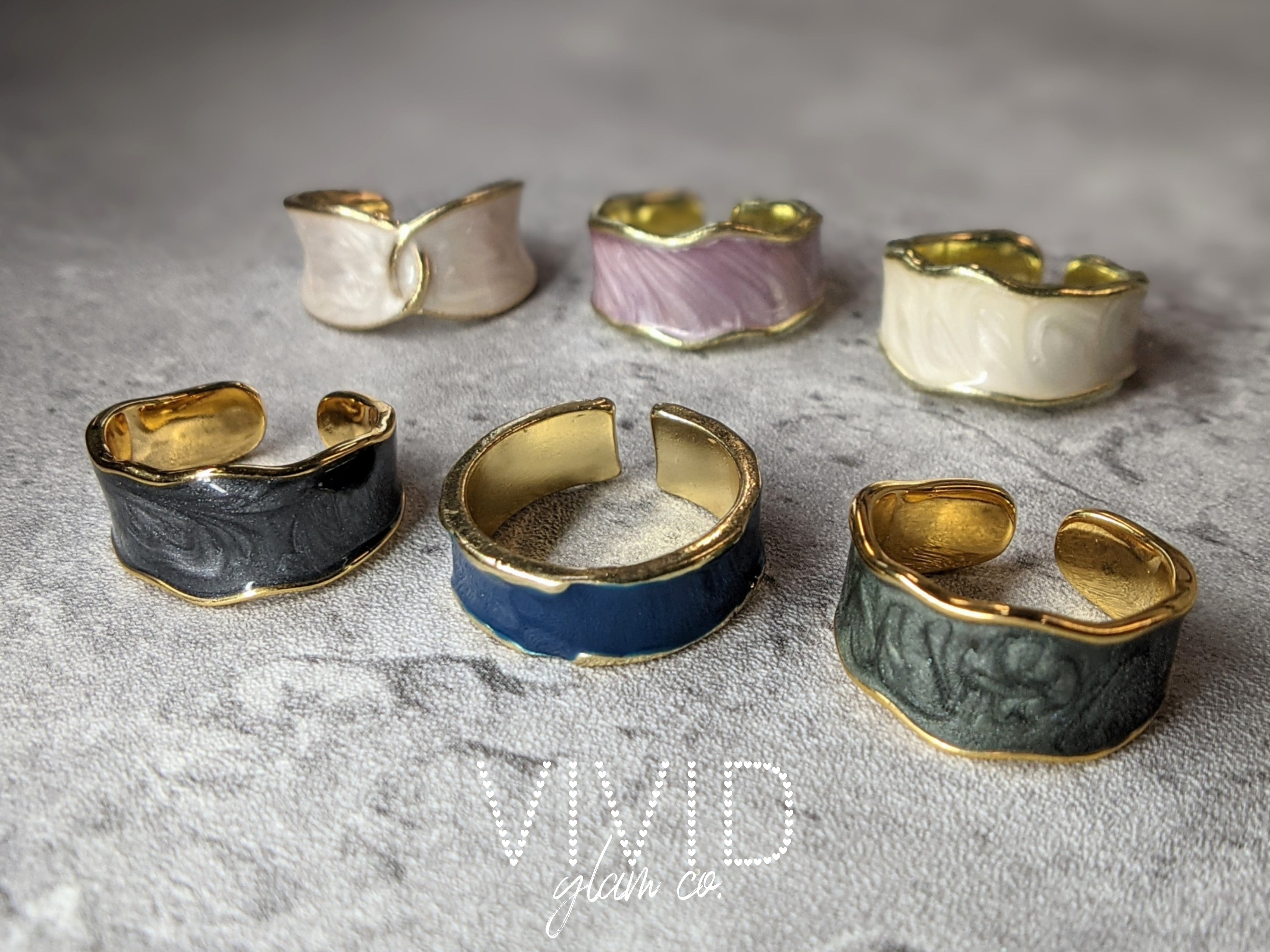 Retro Glaze Ring