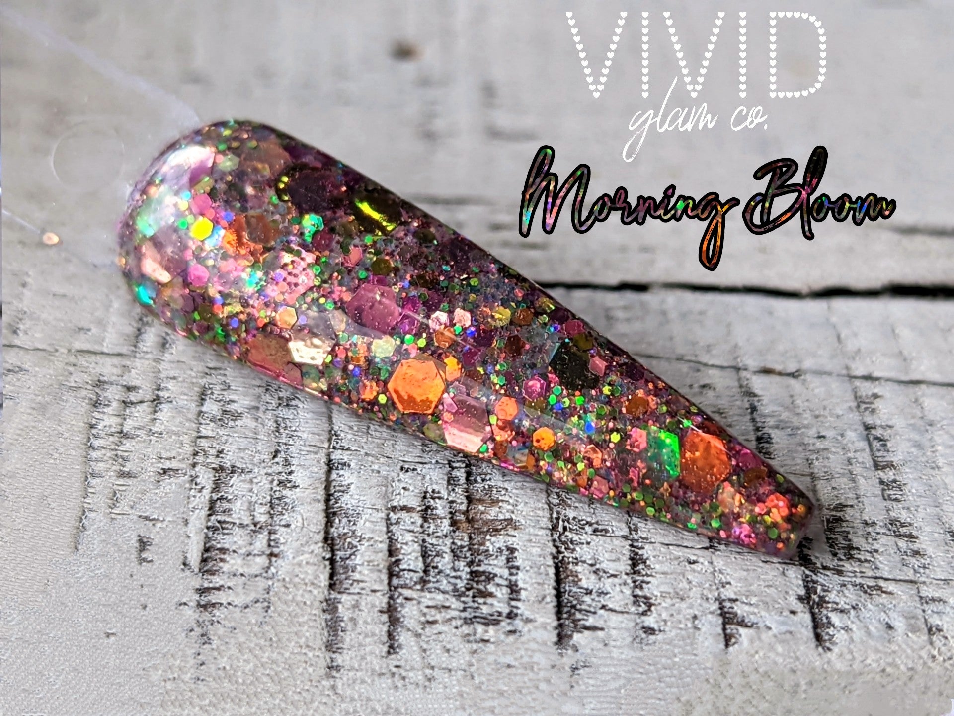 Morning Bloom - Glitter Dip Powder