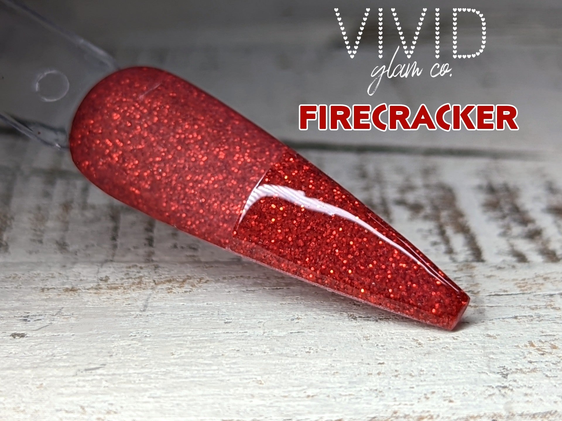 Firecracker - Glitter Dip Powder
