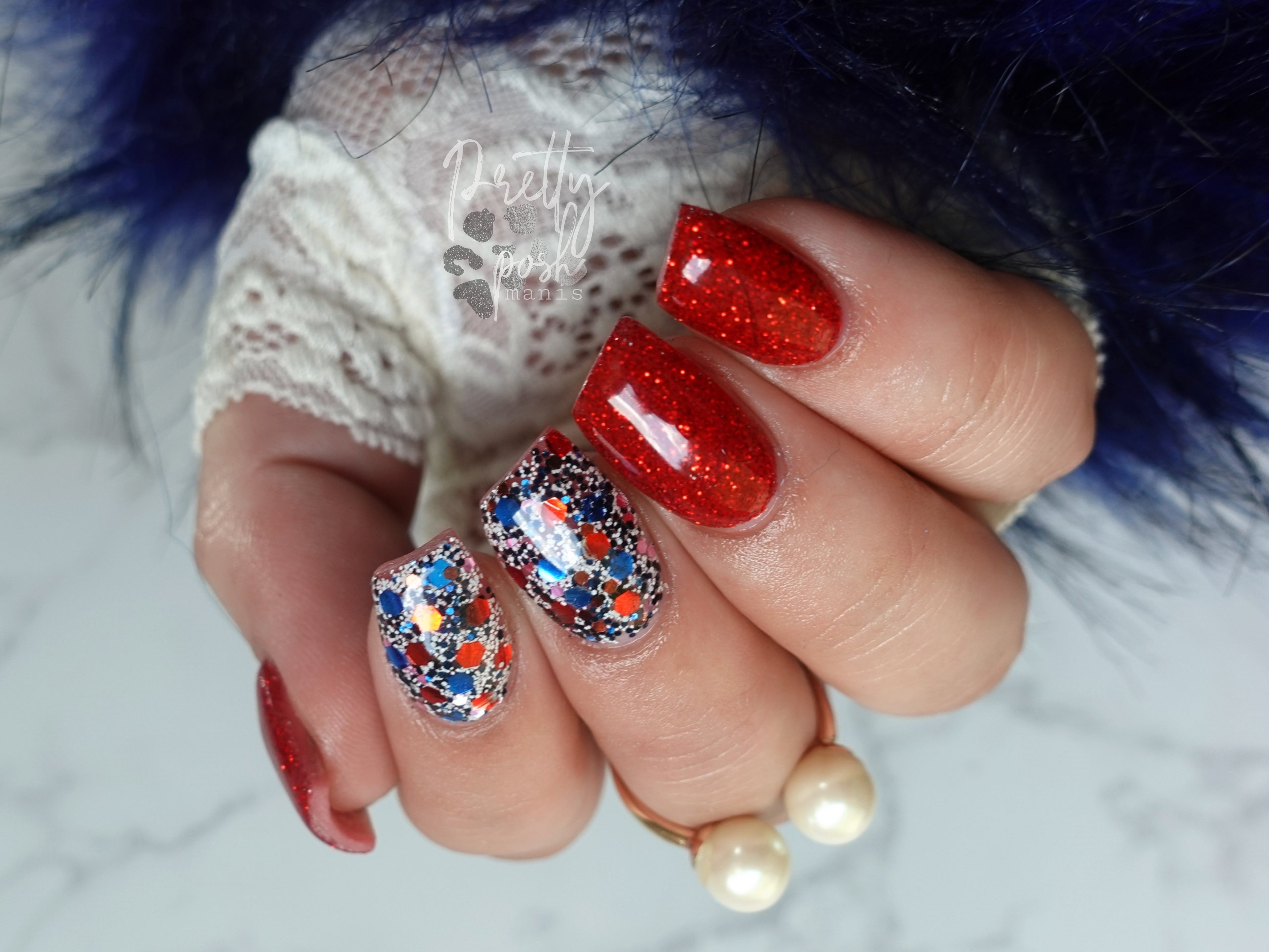 Firecracker - Glitter Dip Powder