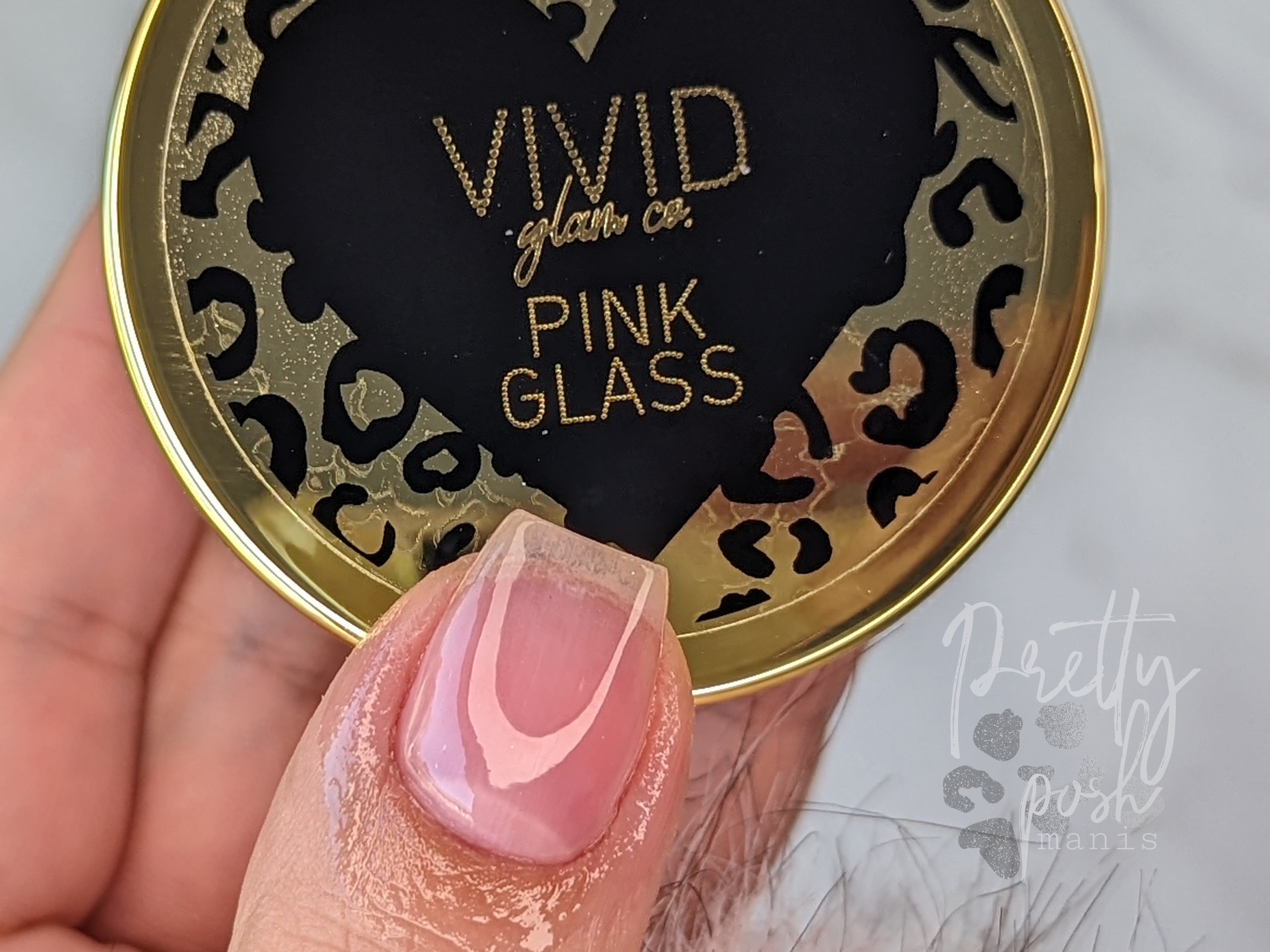 Pink Glass- Sheer Pink Dip Powder