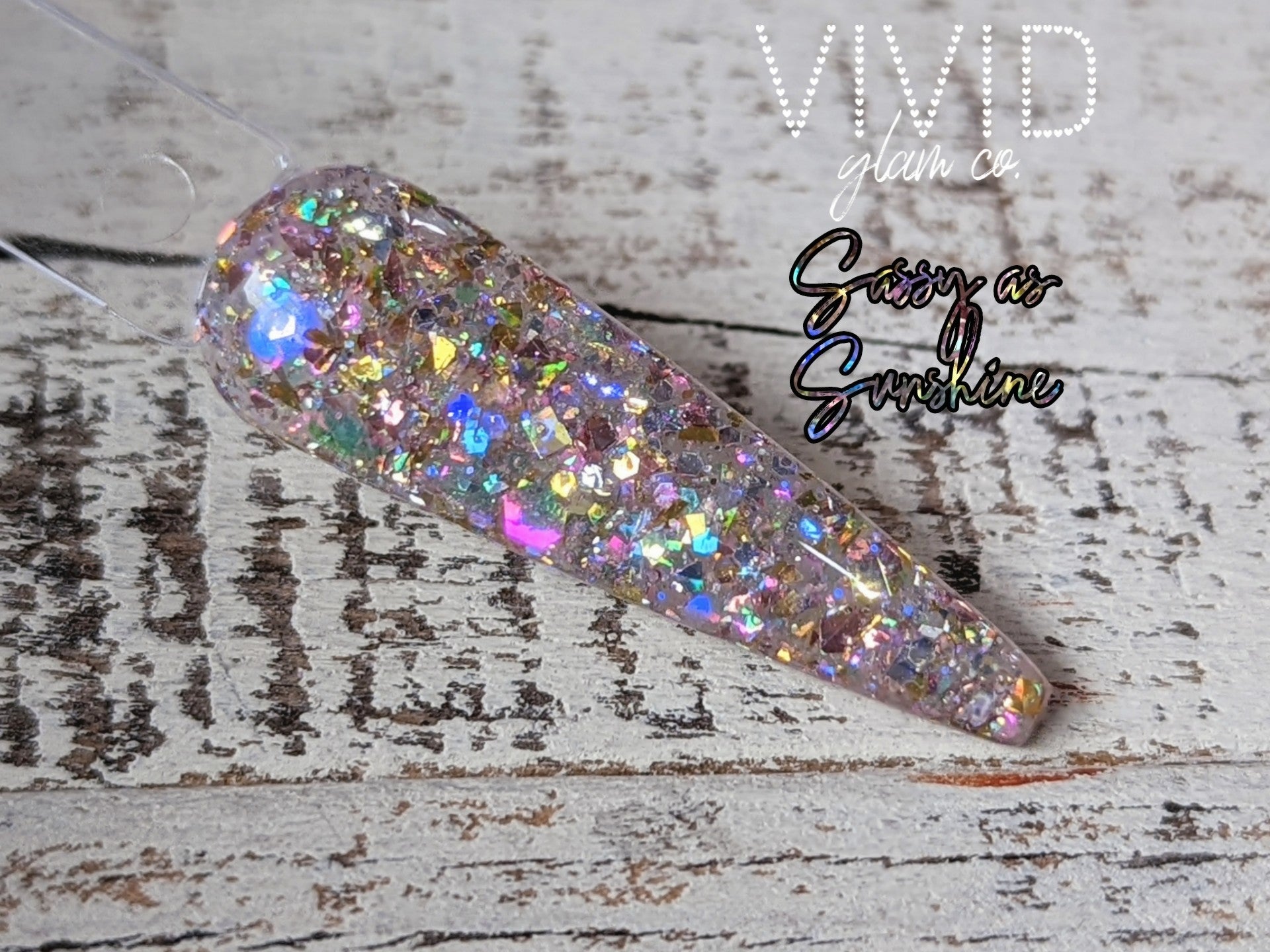 Sassy as Sunshine - Glitter Dip Powder