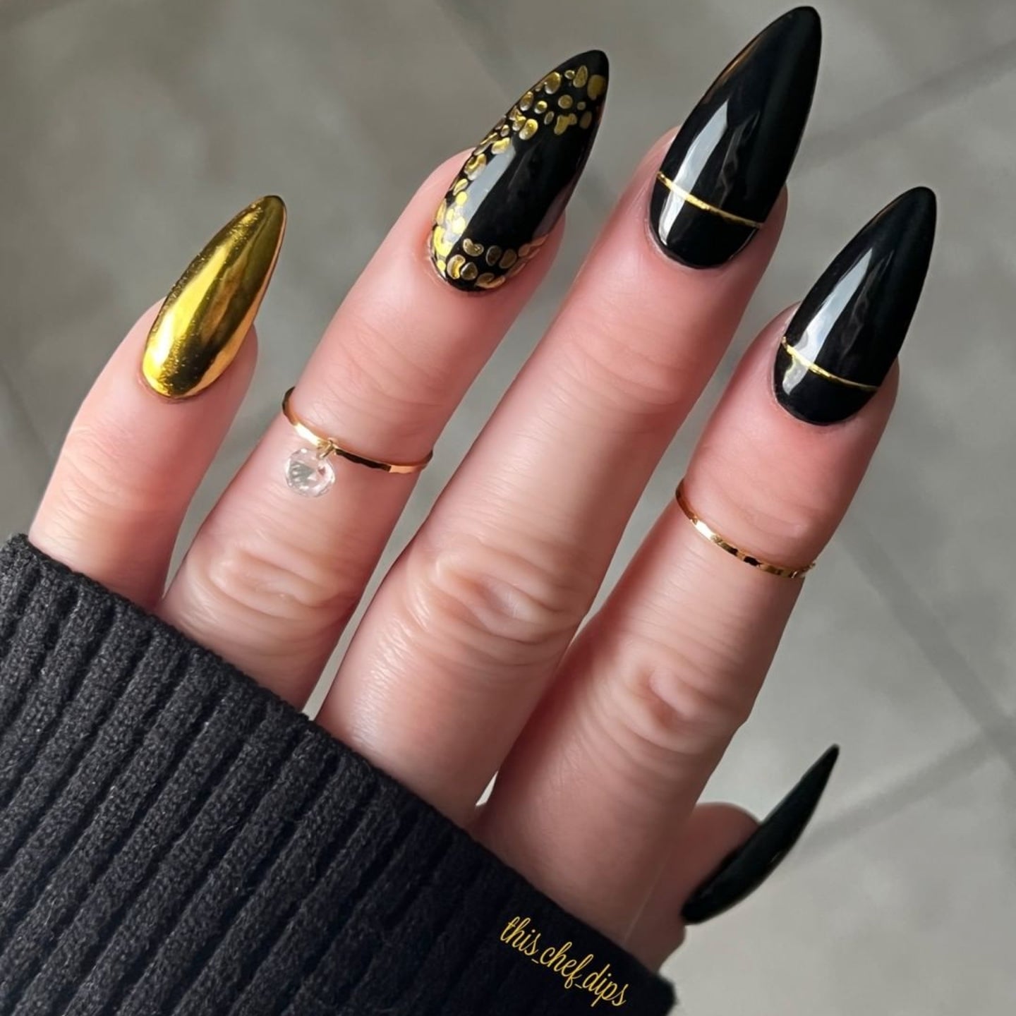 Little Black Dress - Solid Dip Powder