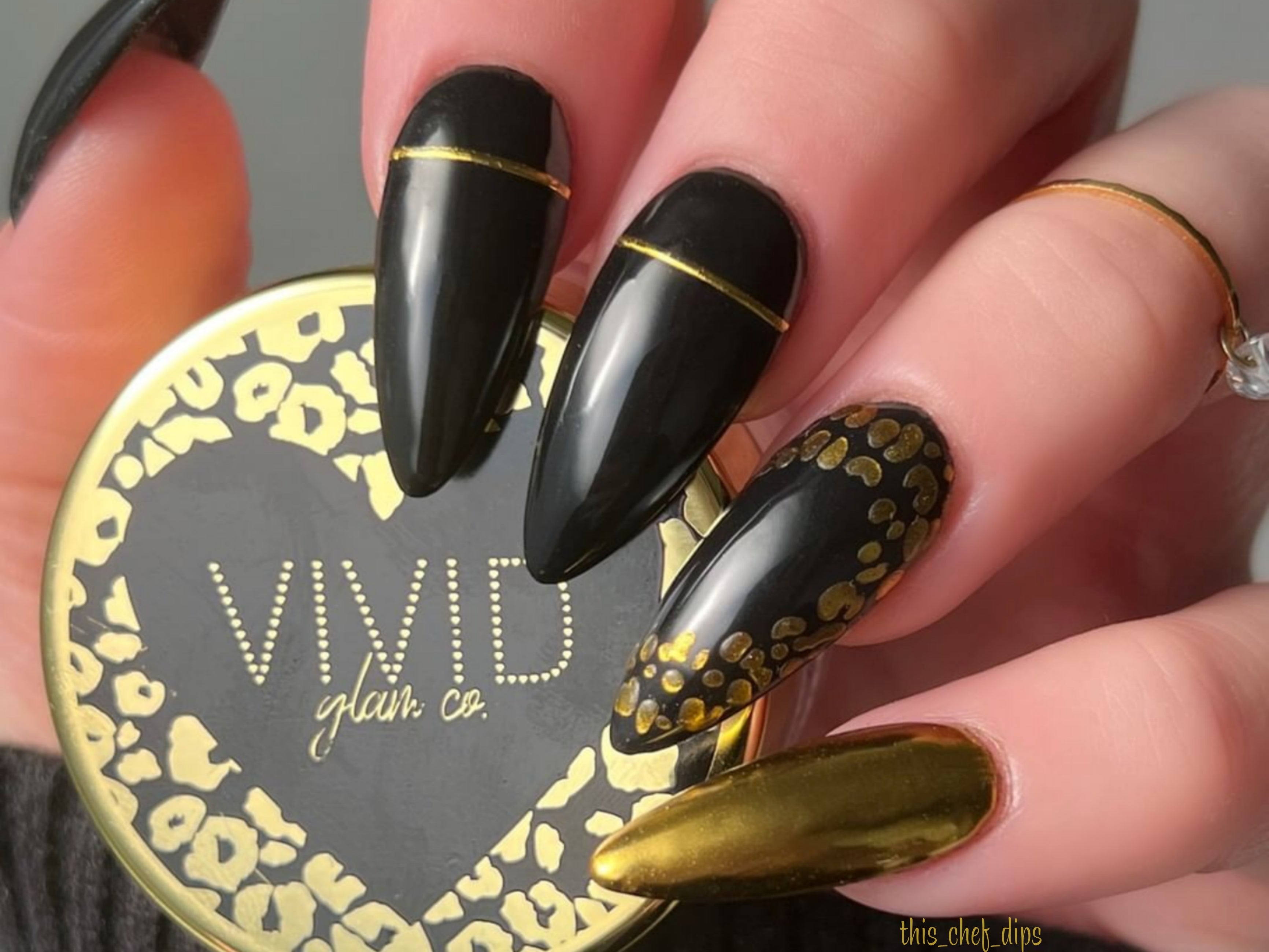 Little Black Dress - Solid Dip Powder
