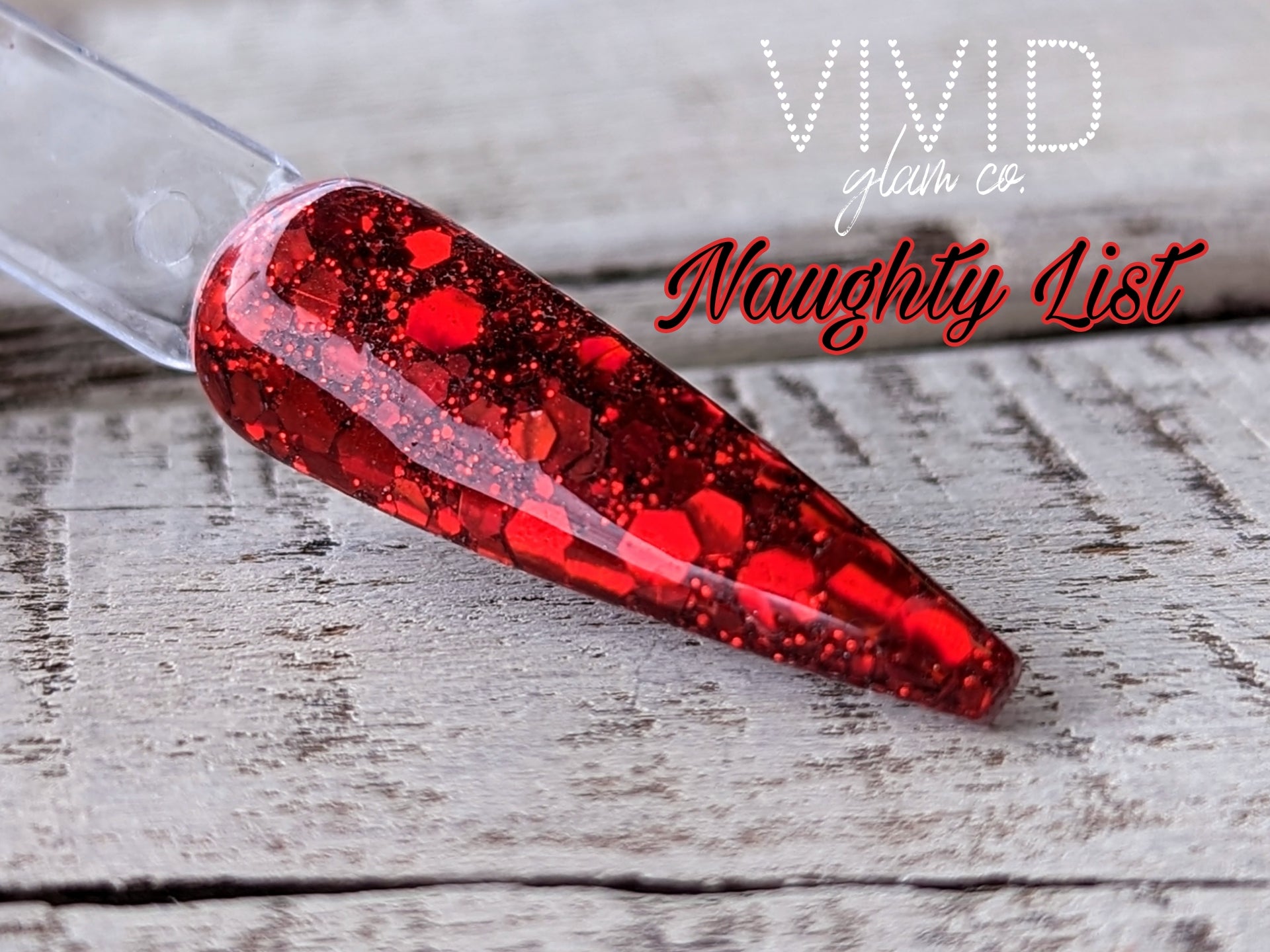 Naughty List - Glitter Dip Powder