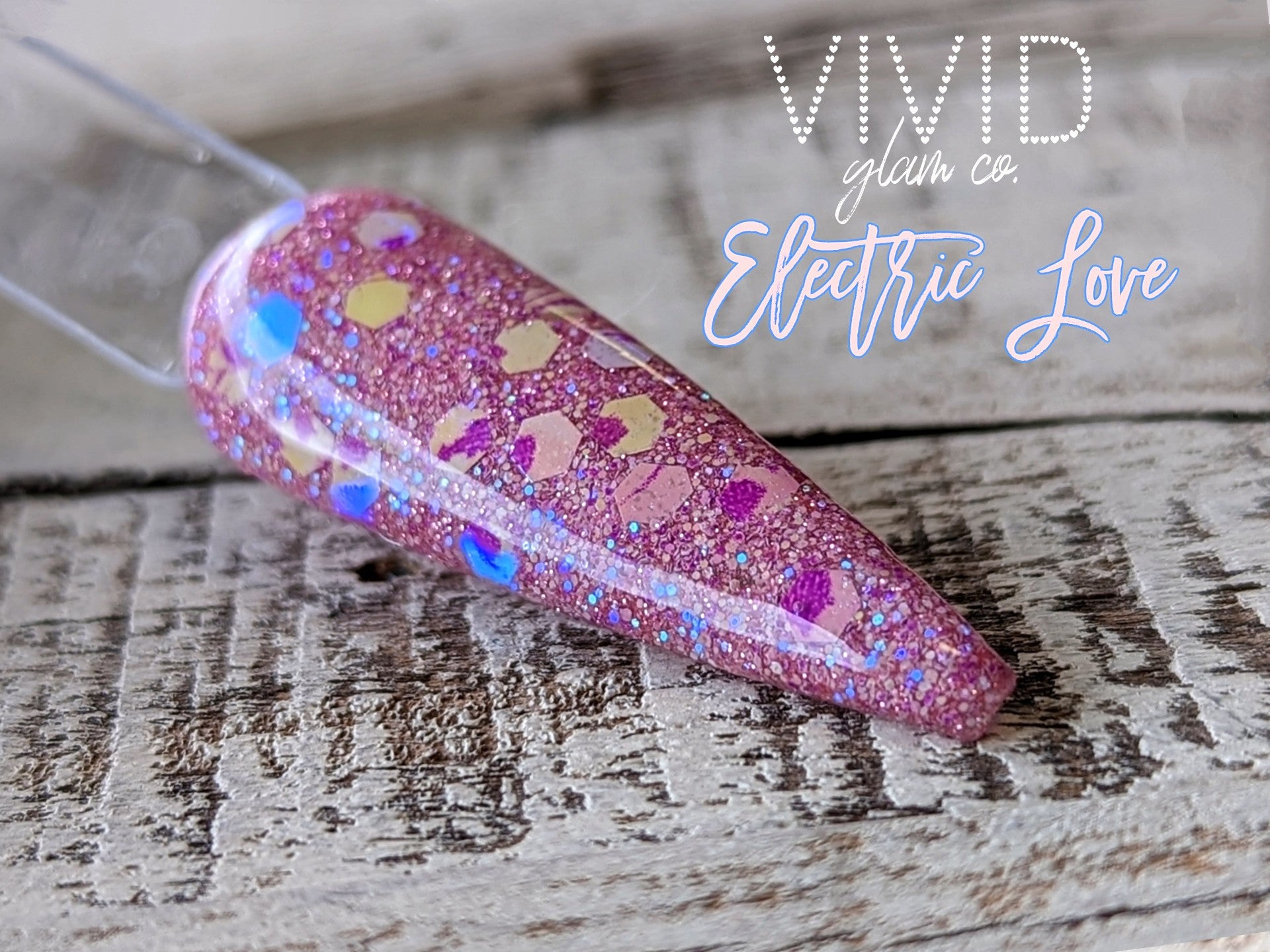 Electric Love - Glitter Dip Powder