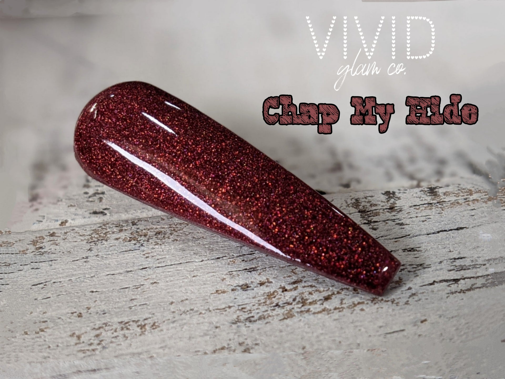 Chap My Hide - Glitter Dip Powder