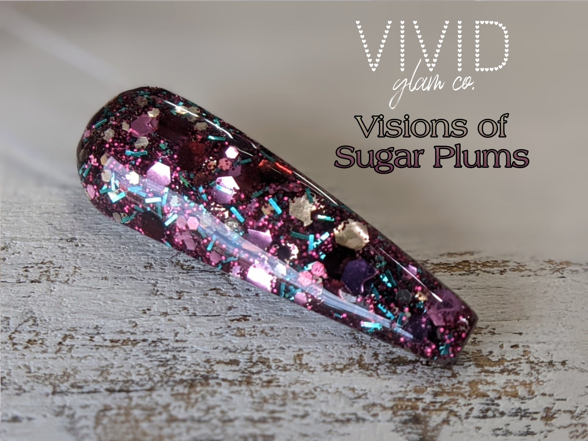 Visions of Sugar Plums - Glitter Dip Powder