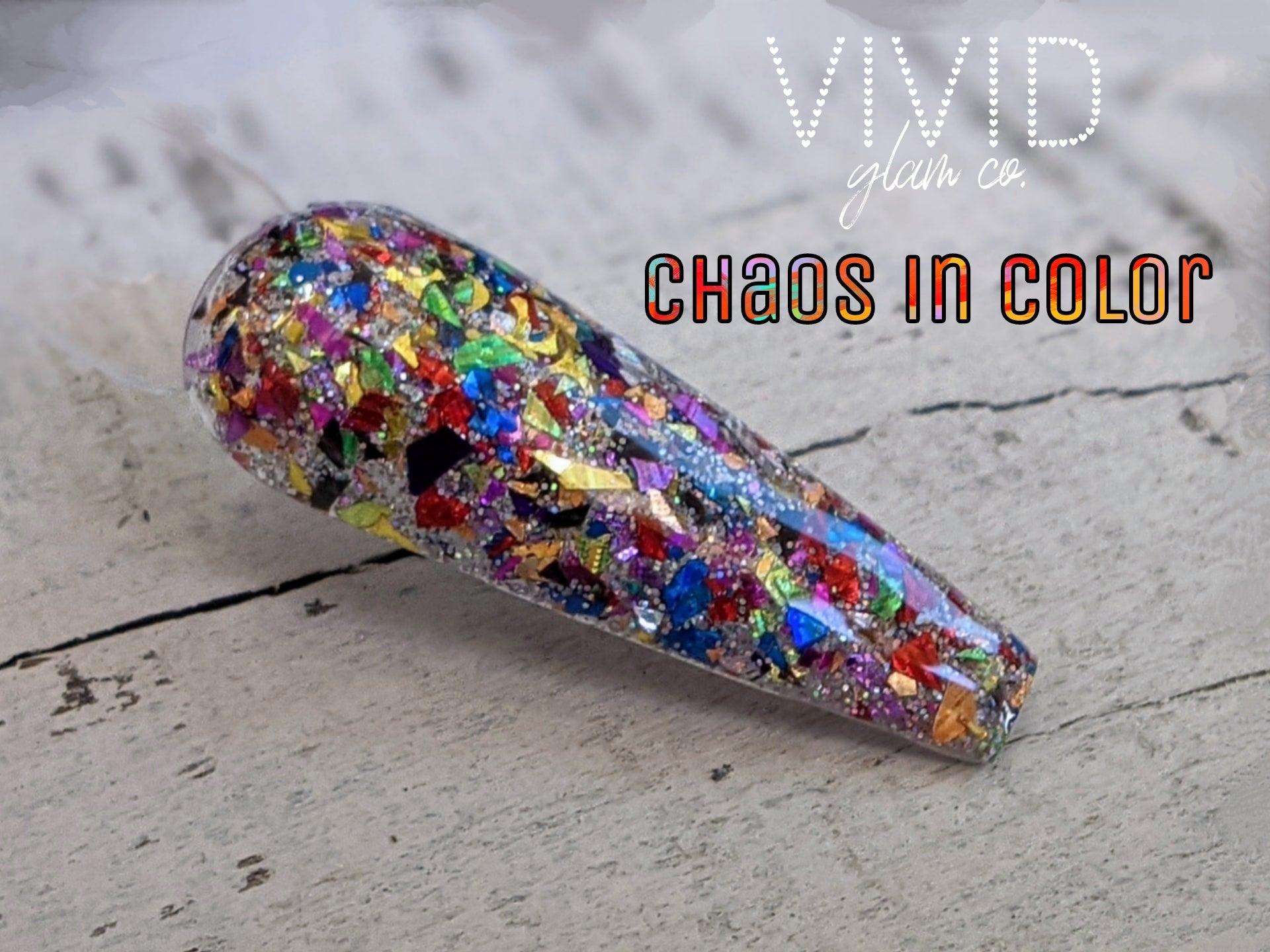 Chaos In Color - Glitter Dip Powder