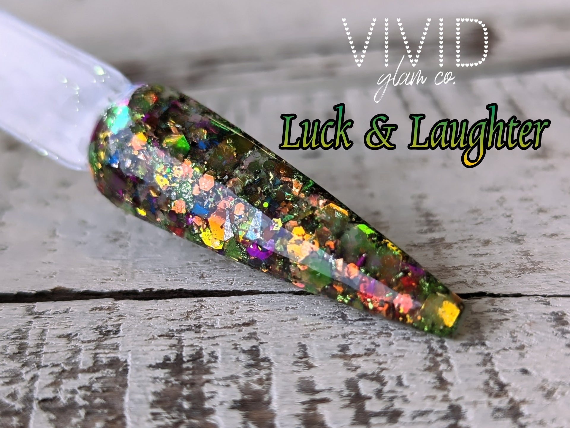 Luck & Laughter - Glitter Dip Powder