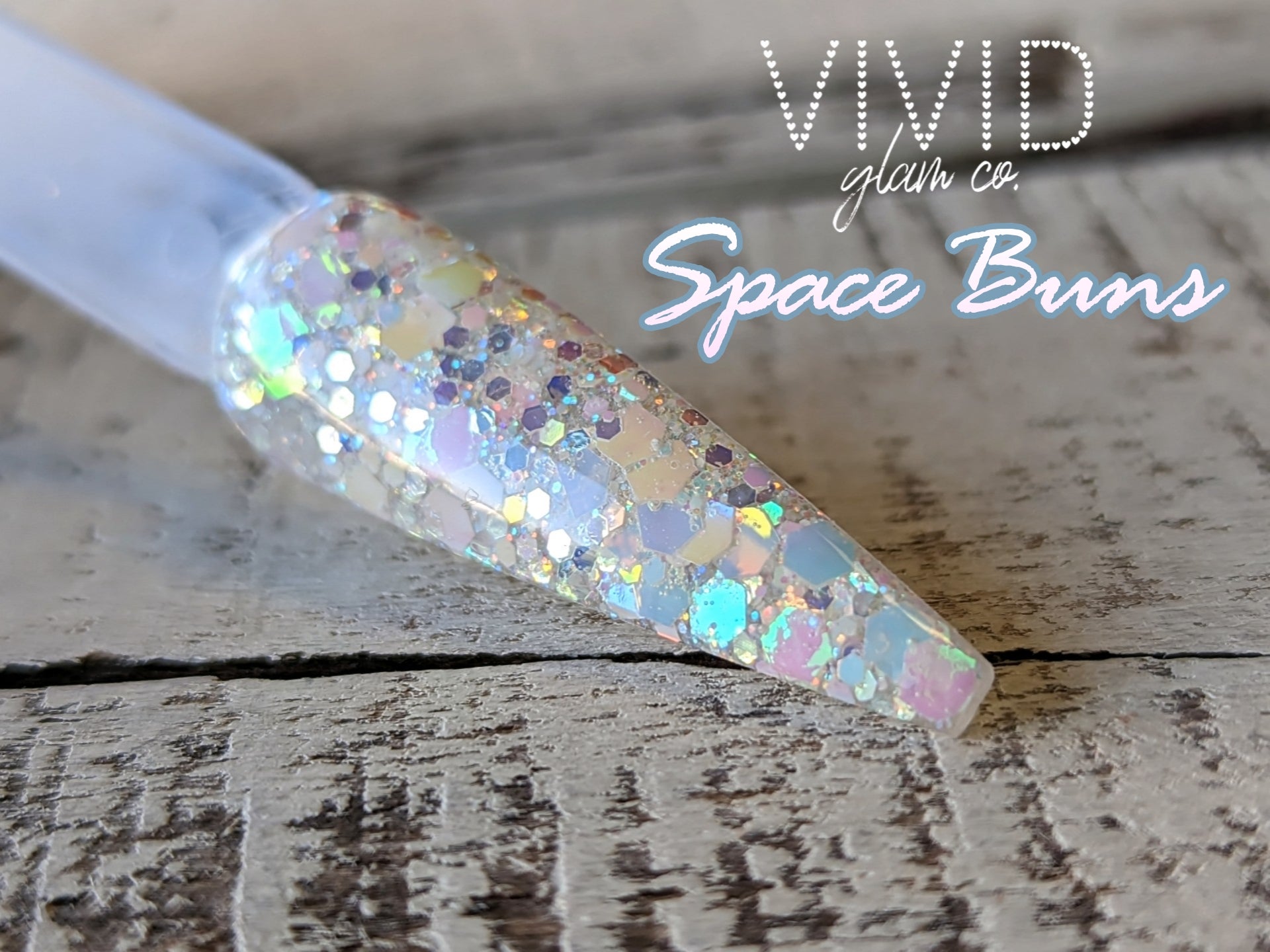 Space Buns - Glitter Dip Powder