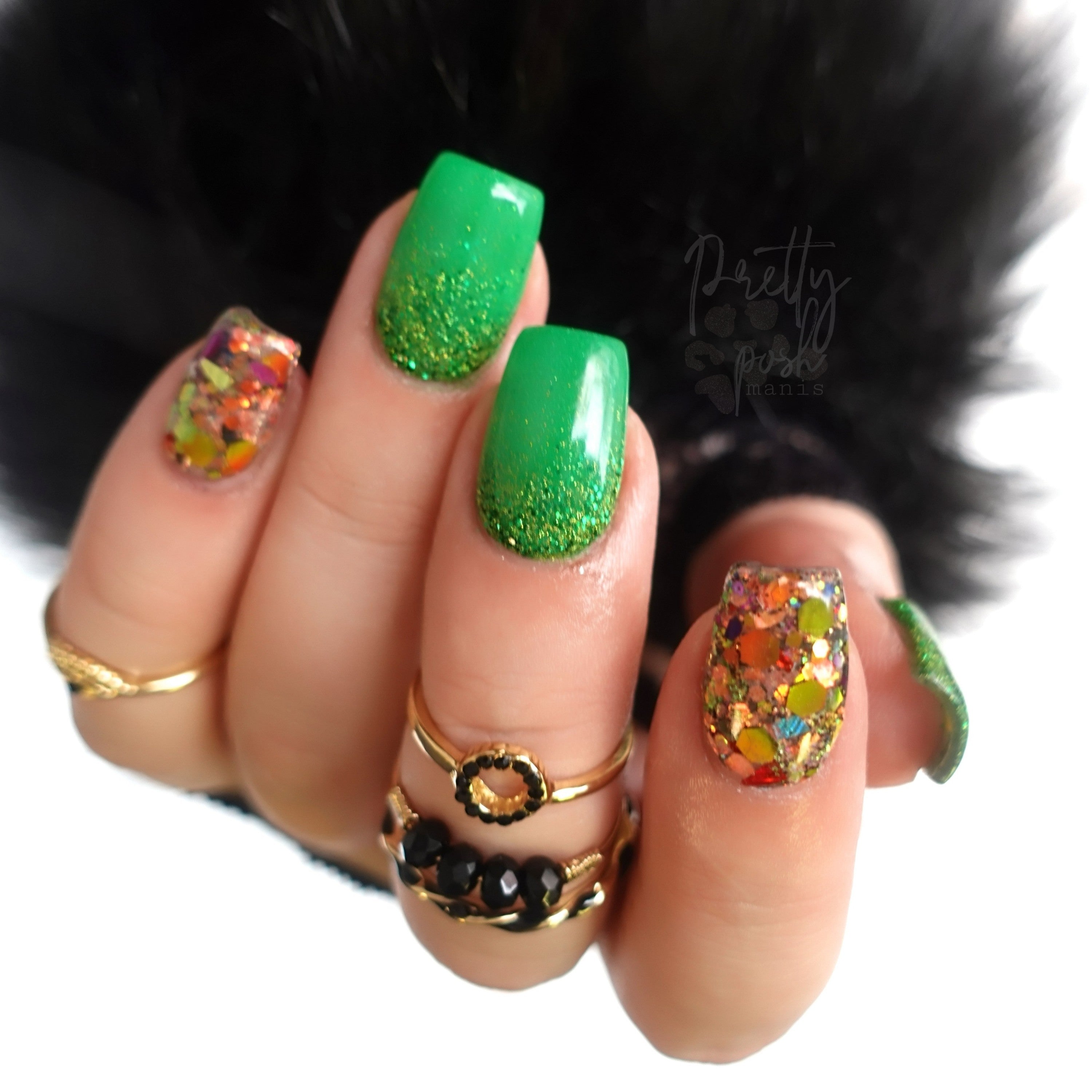 Luck & Laughter - Glitter Dip Powder