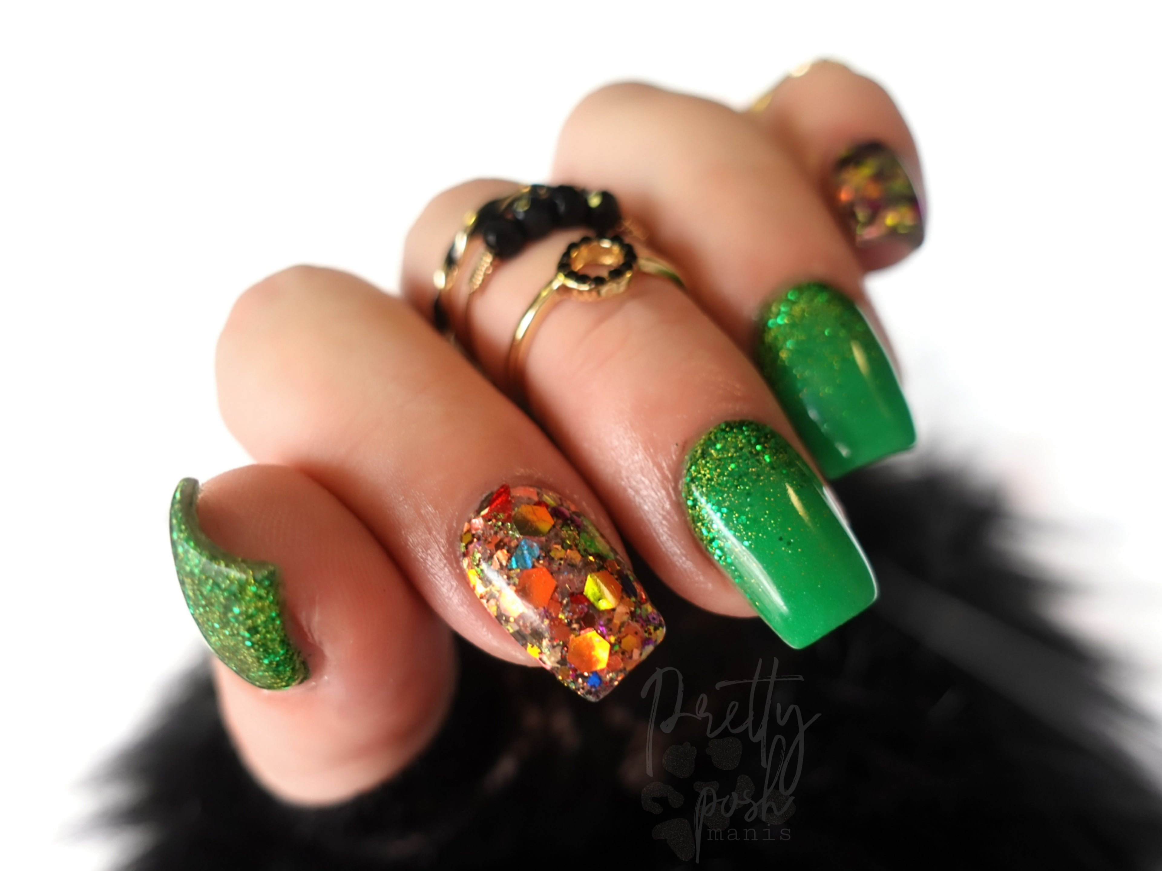 Luck & Laughter - Glitter Dip Powder