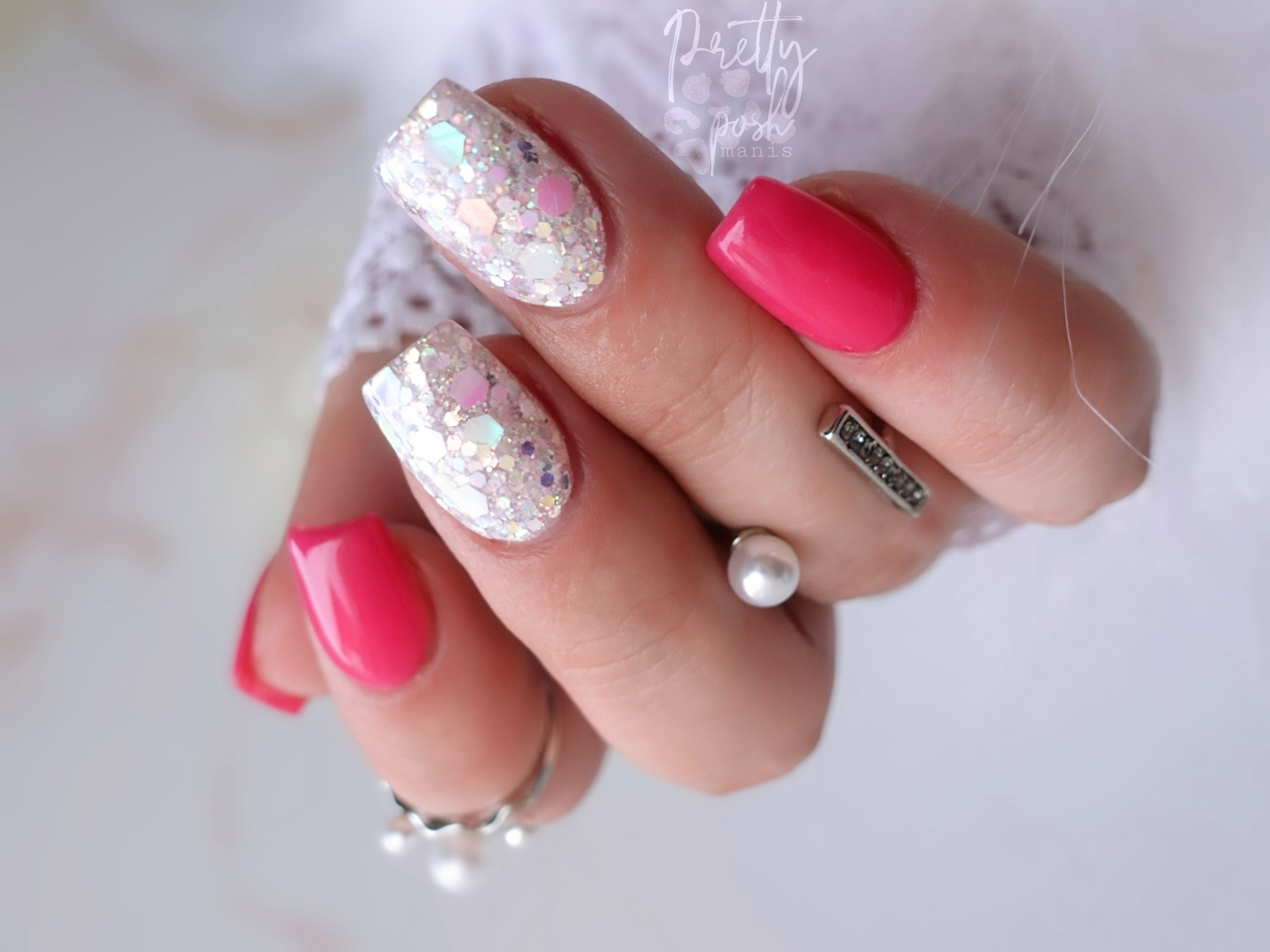 Glam Silver Ring Set (10pc)
