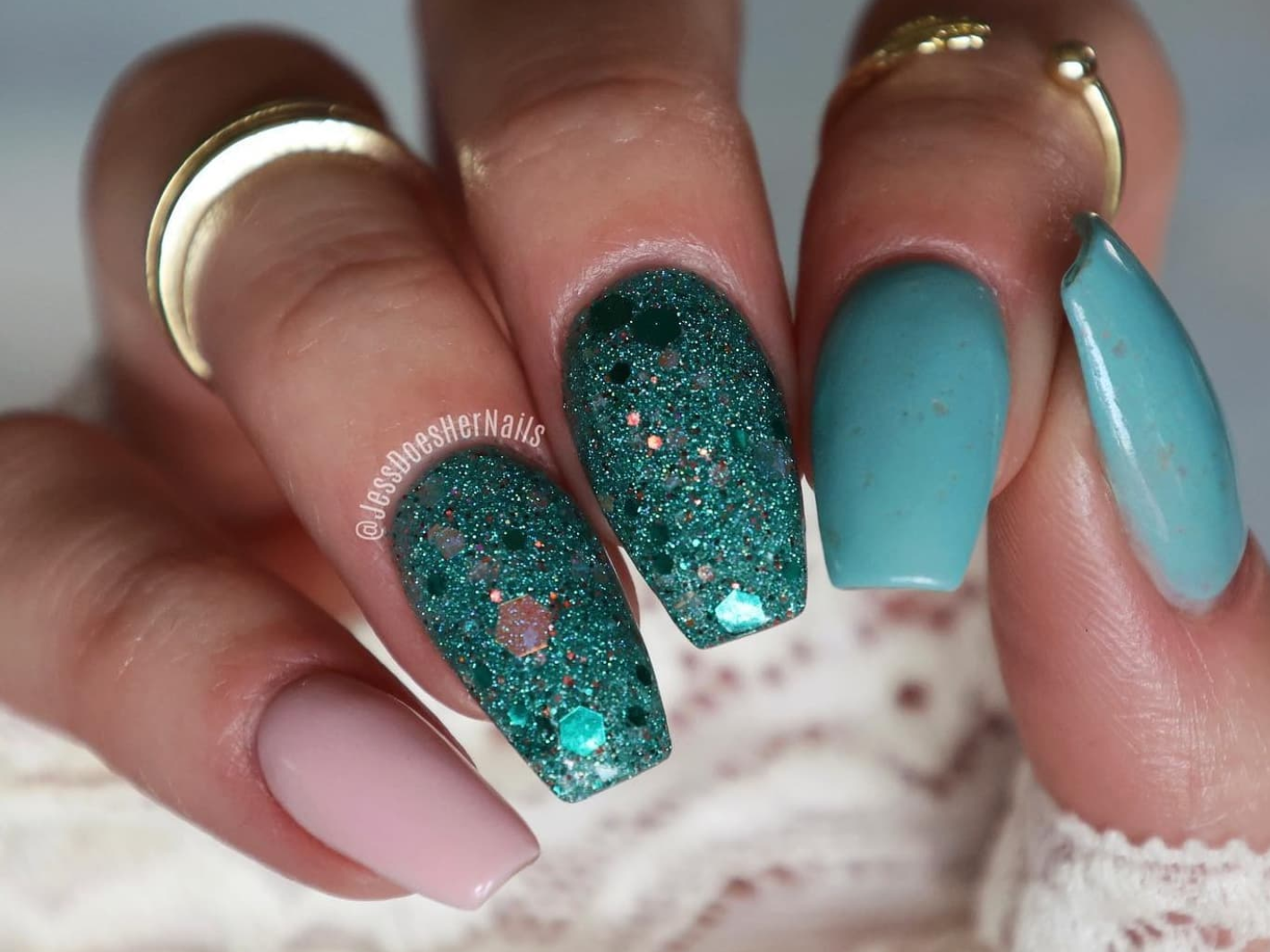Waterin' Hole - Glitter Dip Powder