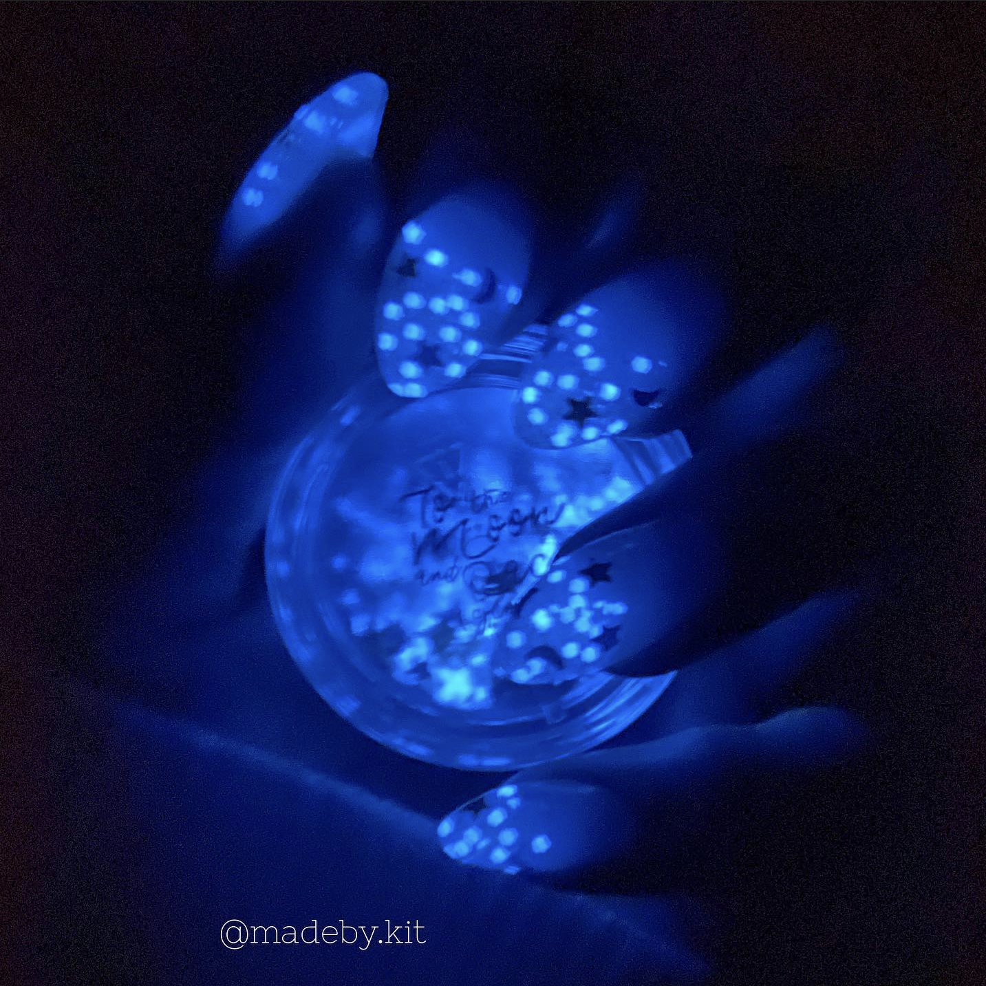 To The Moon & Back- Glow Dip Powder
