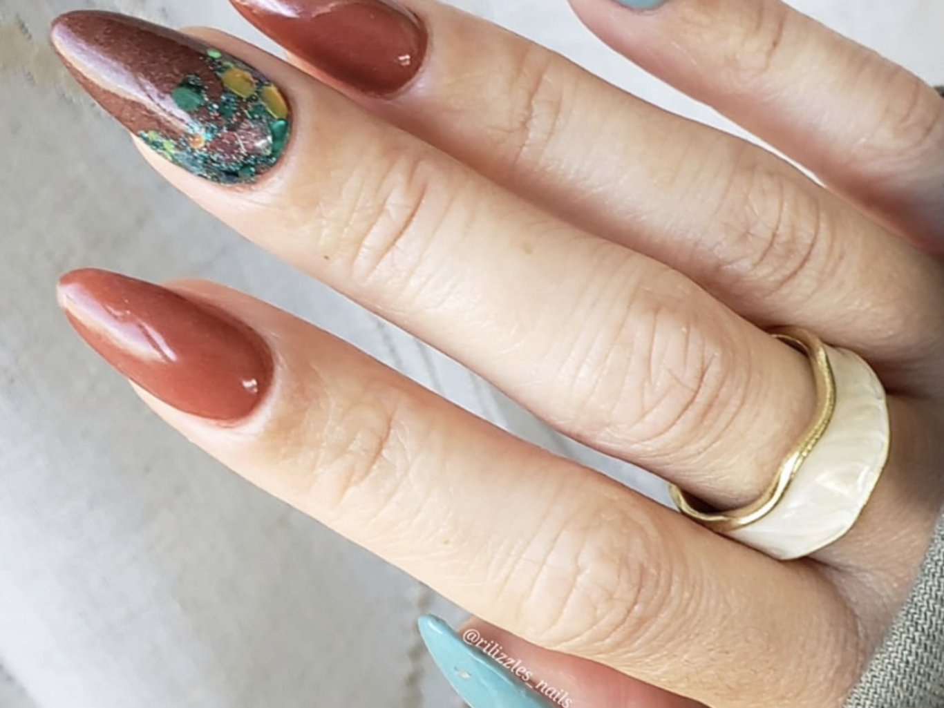 Retro Glaze Ring