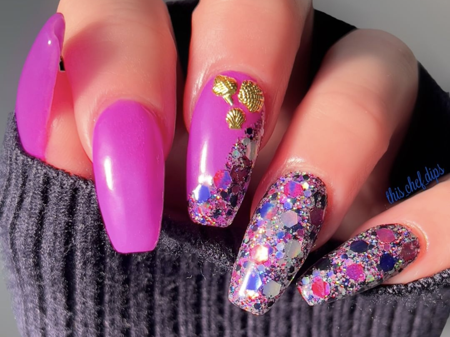 Pier Pressure - Glitter Dip Powder