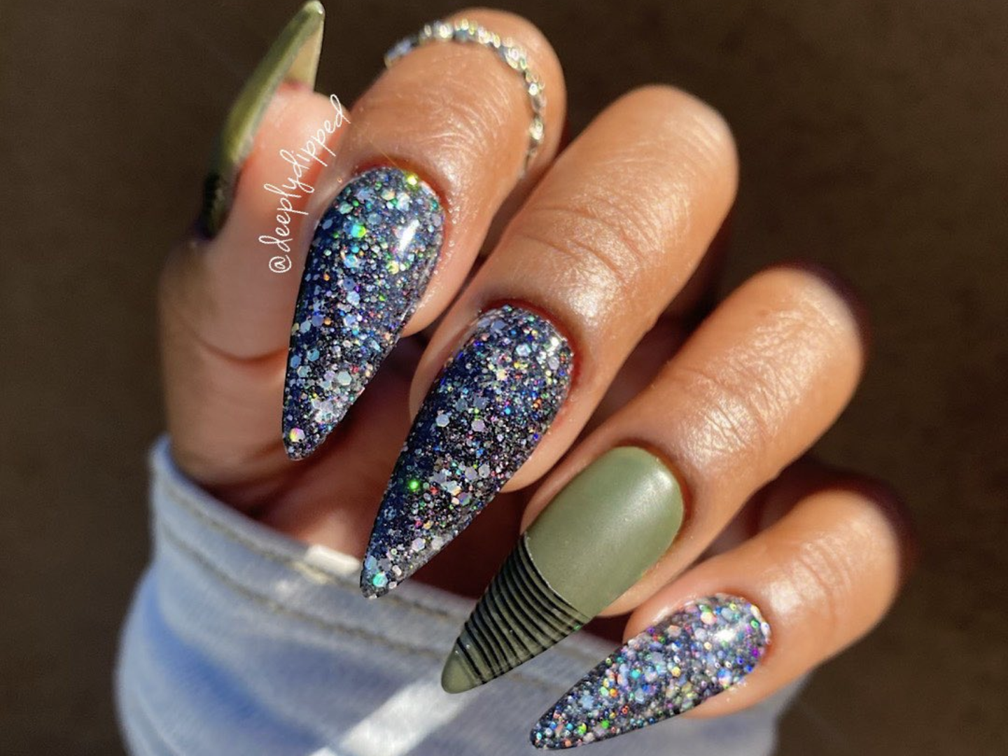 Nightlife - Glitter Dip Powder