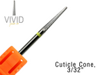 Cuticle Cone Bit, 3/32", Fine