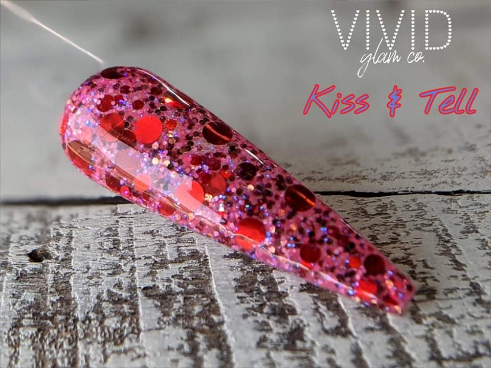 Kiss & Tell - Glitter Dip Powder | Clearance