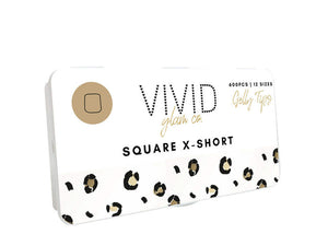 Square X-Short Gelly Tips